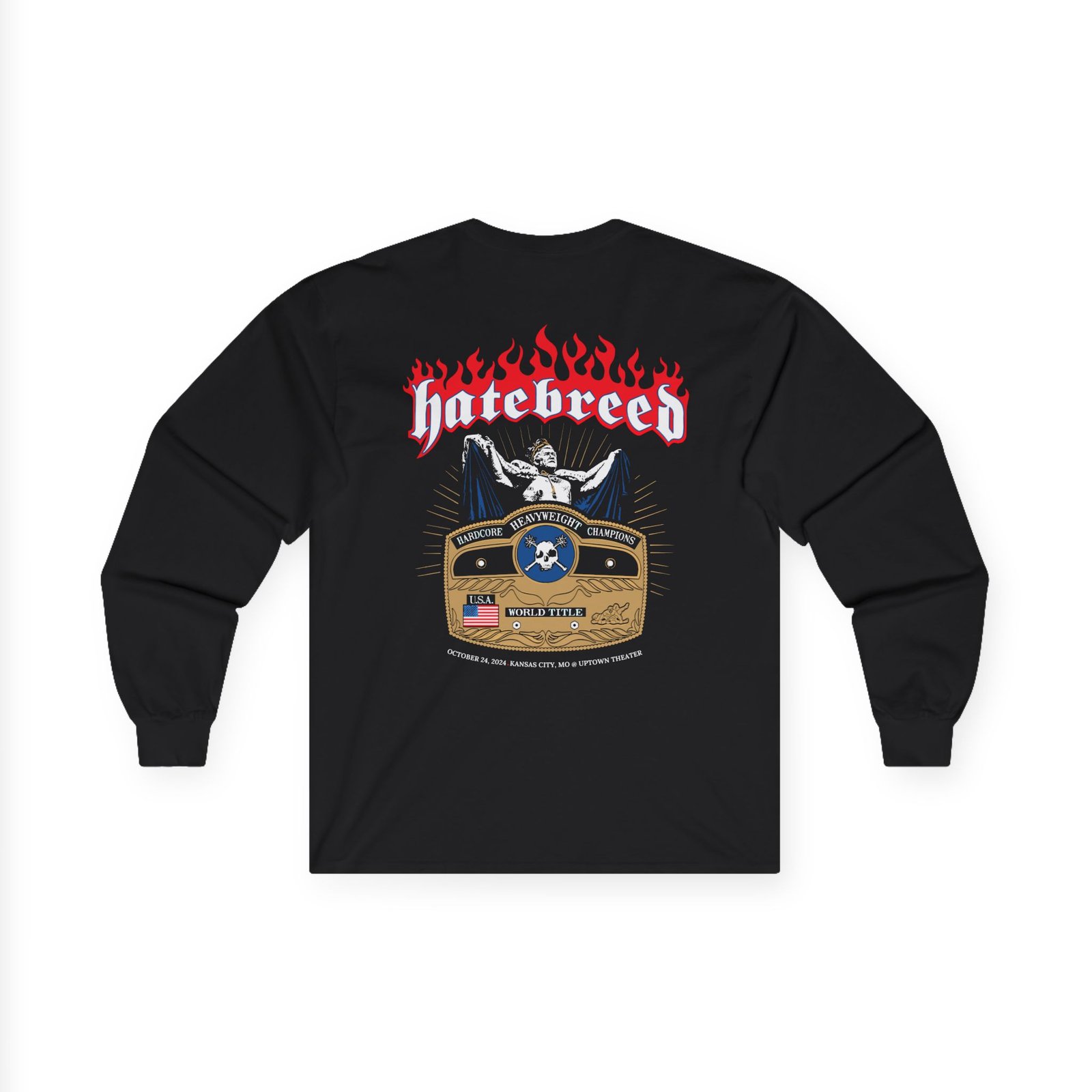 Hatebreed Kansas City Unisex Ultra Cotton Long Sleeve Tee