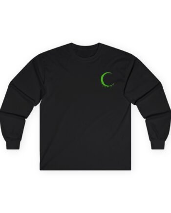 Oceano Alien Green Moon Unisex Ultra Cotton Long Sleeve Tee