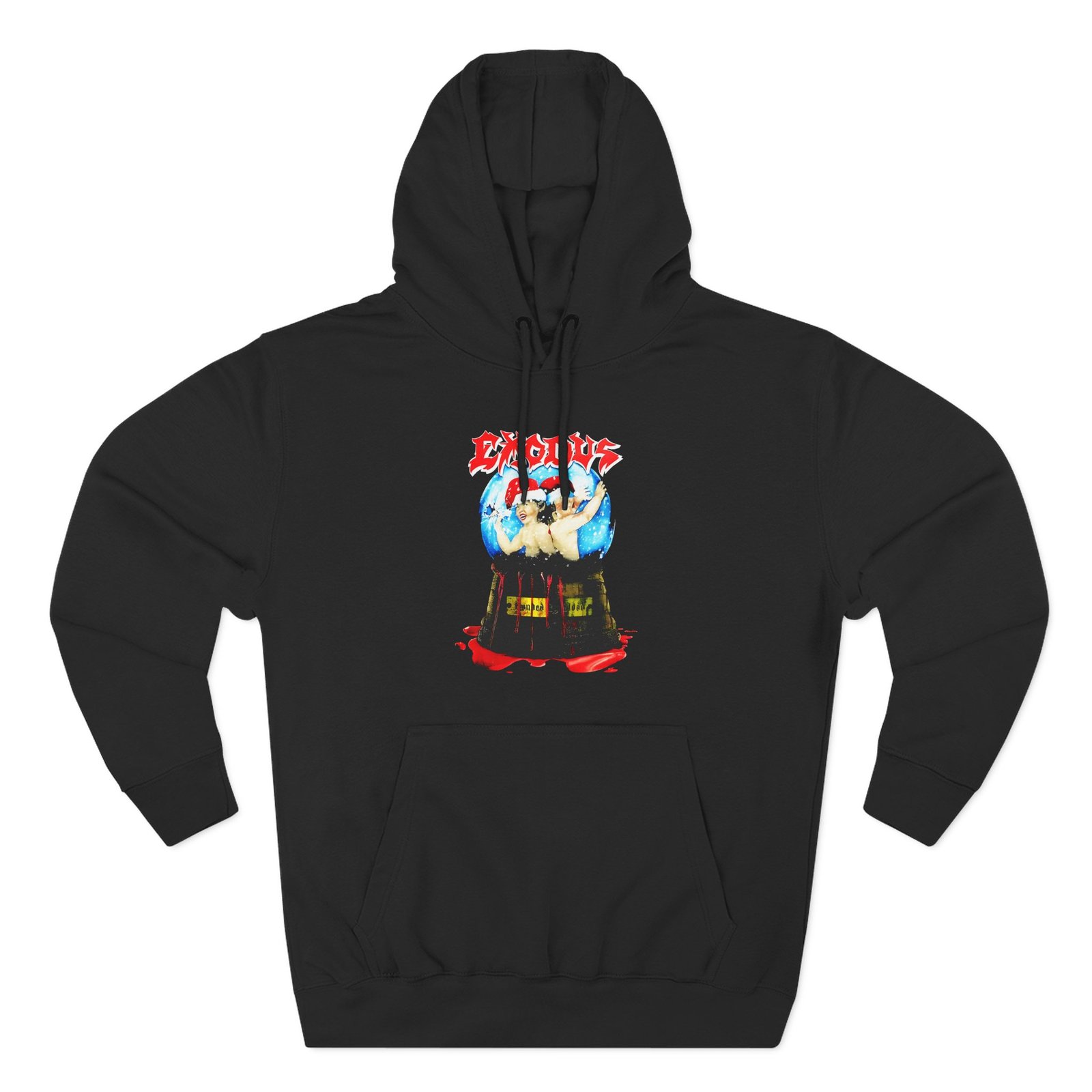 Exodus Bonded by Blood Holiday Three-Panel Fleece Hoodie