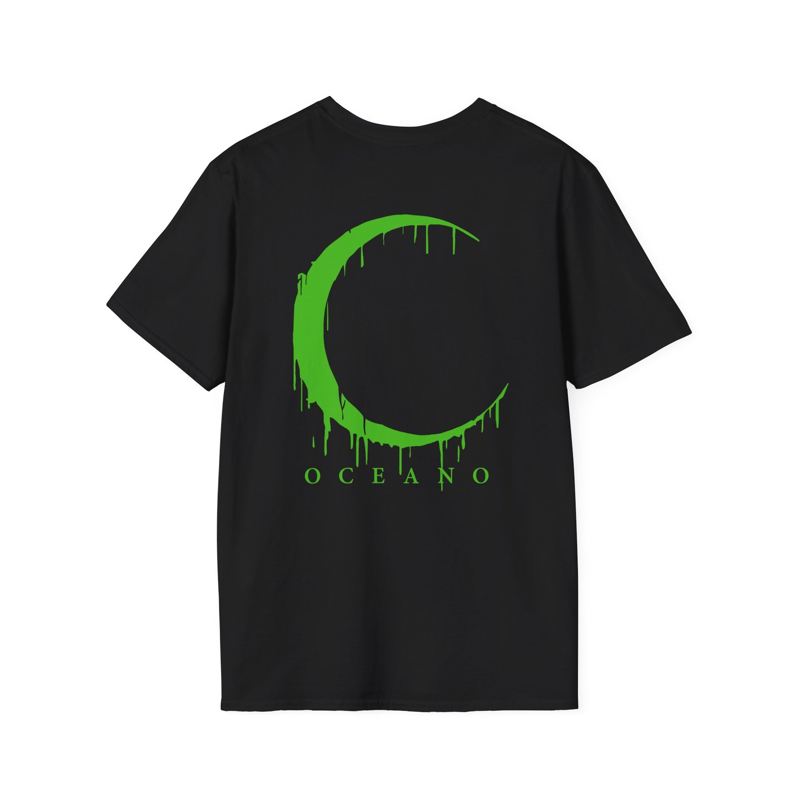 Oceano Alien Green Moon Unisex Softstyle T-Shirt