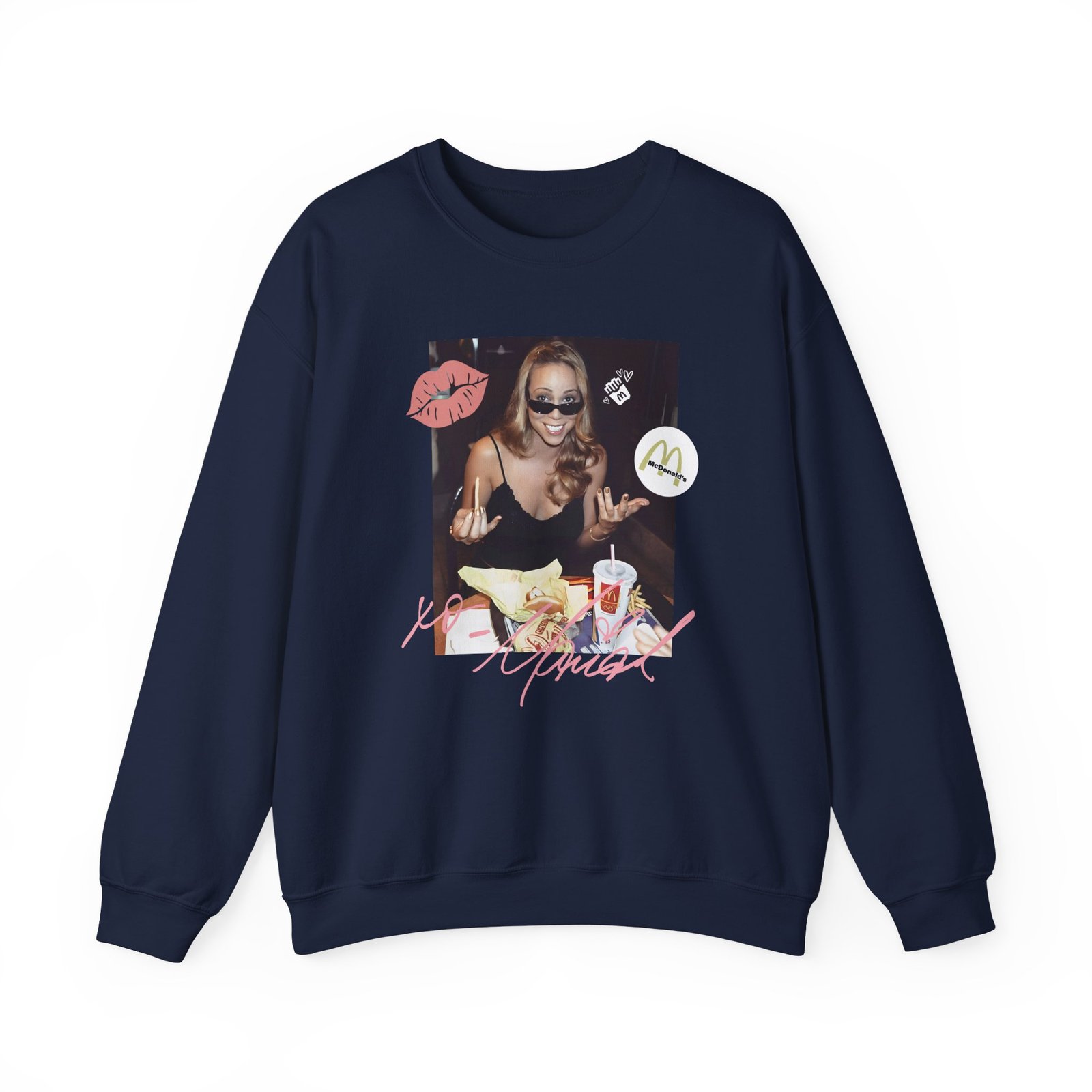 Mariah Carey Mcdonalds Unisex Heavy Blend™ Crewneck Sweatshirt