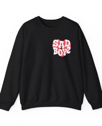 Sad Boyz by Junior H Heart Unisex Heavy Blend™ Crewneck Sweatshirt