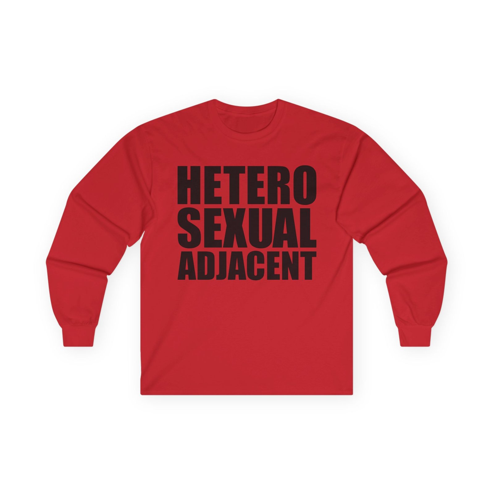 Dorian Electra Hetero Sexual Adjacent Unisex Ultra Cotton Long Sleeve Tee