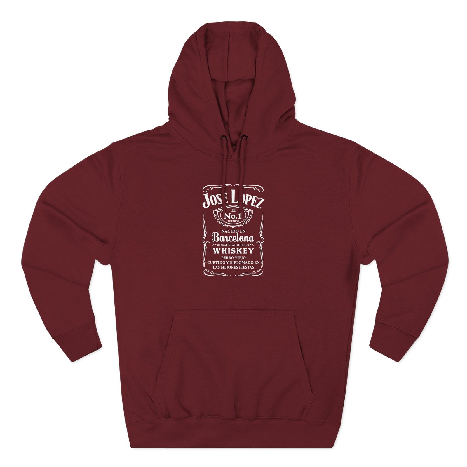 Jesse Roper Three-Panel Fleece Hoodie