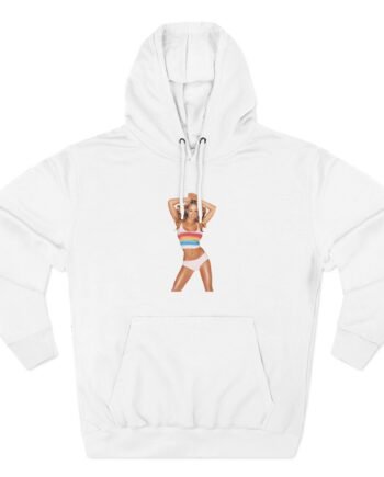 Mariah Carey Rainbow Three-Panel Fleece Hoodie