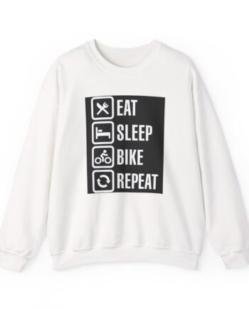 Matpat Game Theory Eat Sleep Game Repeat Unisex Heavy Blend™ Crewneck Sweatshirt