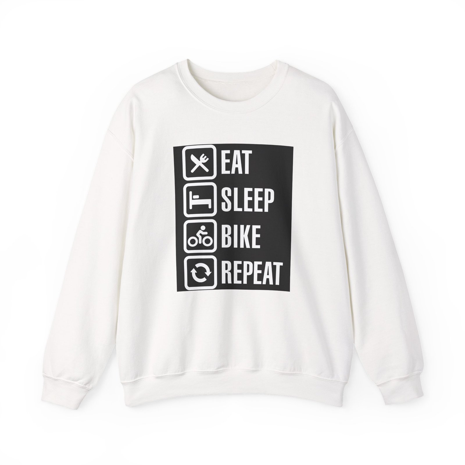 Matpat Game Theory Eat Sleep Game Repeat Unisex Heavy Blend™ Crewneck Sweatshirt