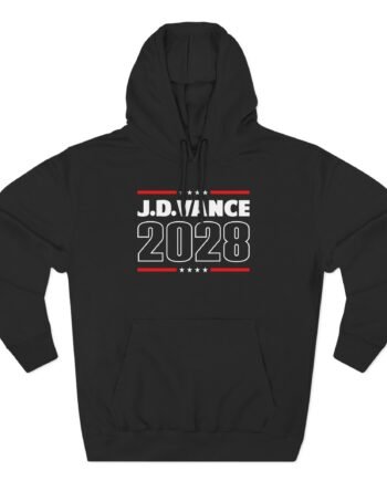 Jd Vance 2028 Three-Panel Fleece Hoodie