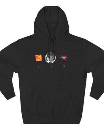 Raye I, Ii, Iii - Let There Be Light Three-Panel Fleece Hoodie