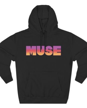 Muse Mohawk Skull Three-Panel Fleece Hoodie
