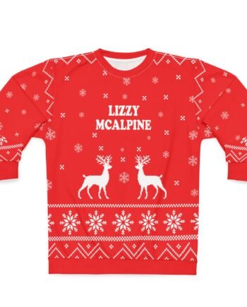 Lizzy Mcalpine Unisex Sweatshirt (AOP)