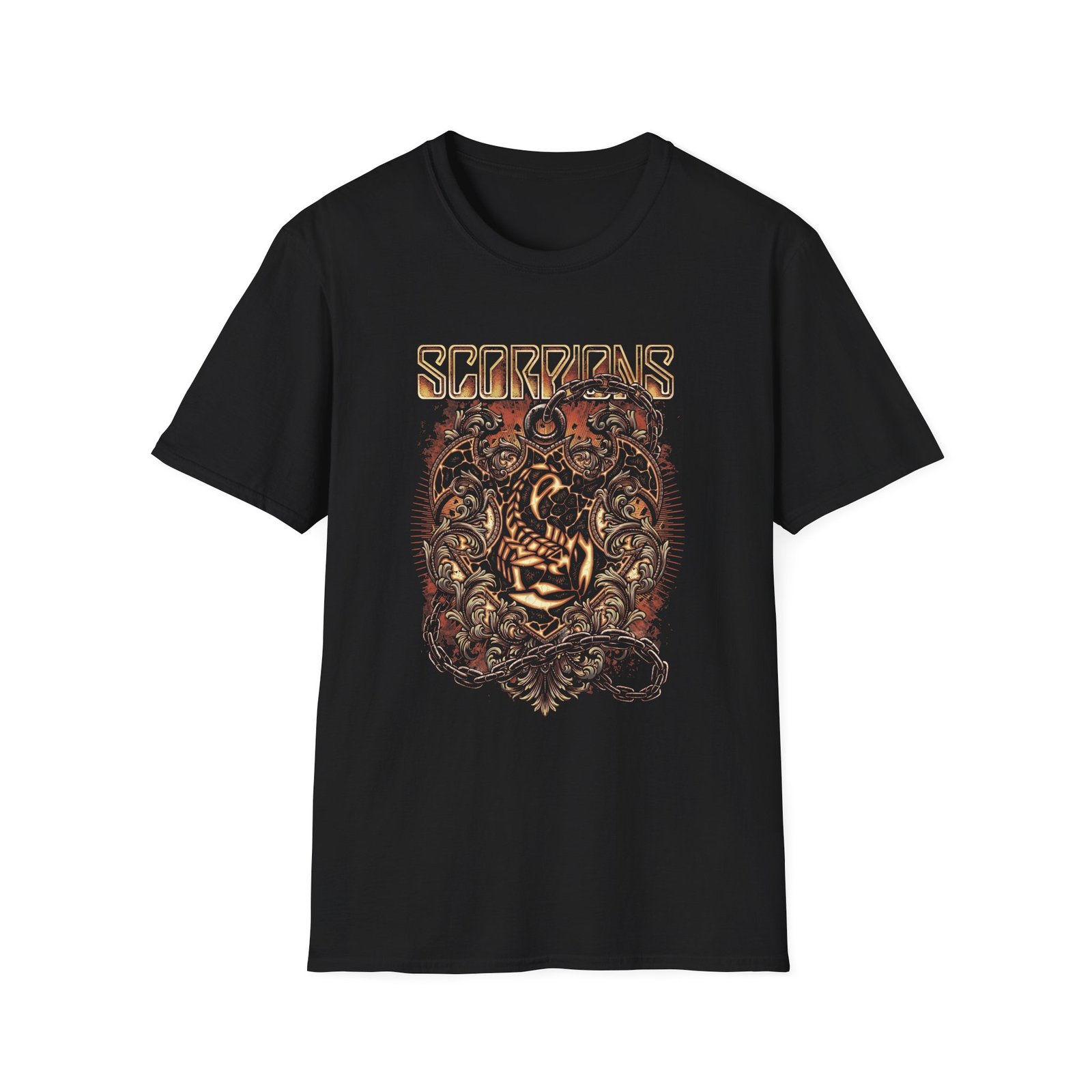 SCP Crest in Chains Unisex Softstyle T-Shirt