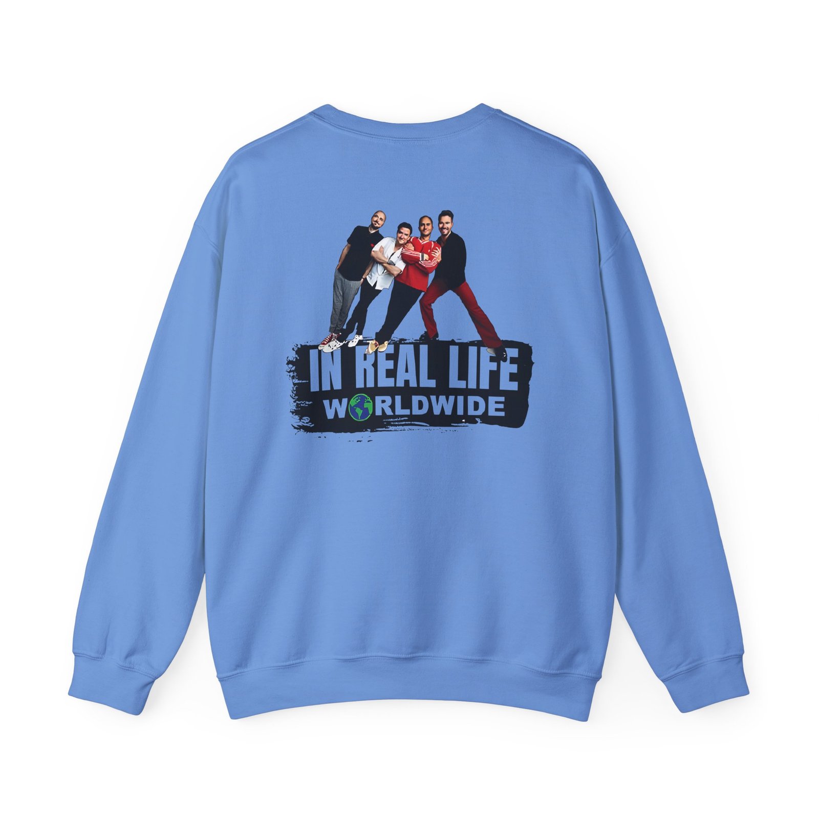 Big Time Rush Btr in Real Life Worldwide Unisex Heavy Blend™ Crewneck Sweatshirt