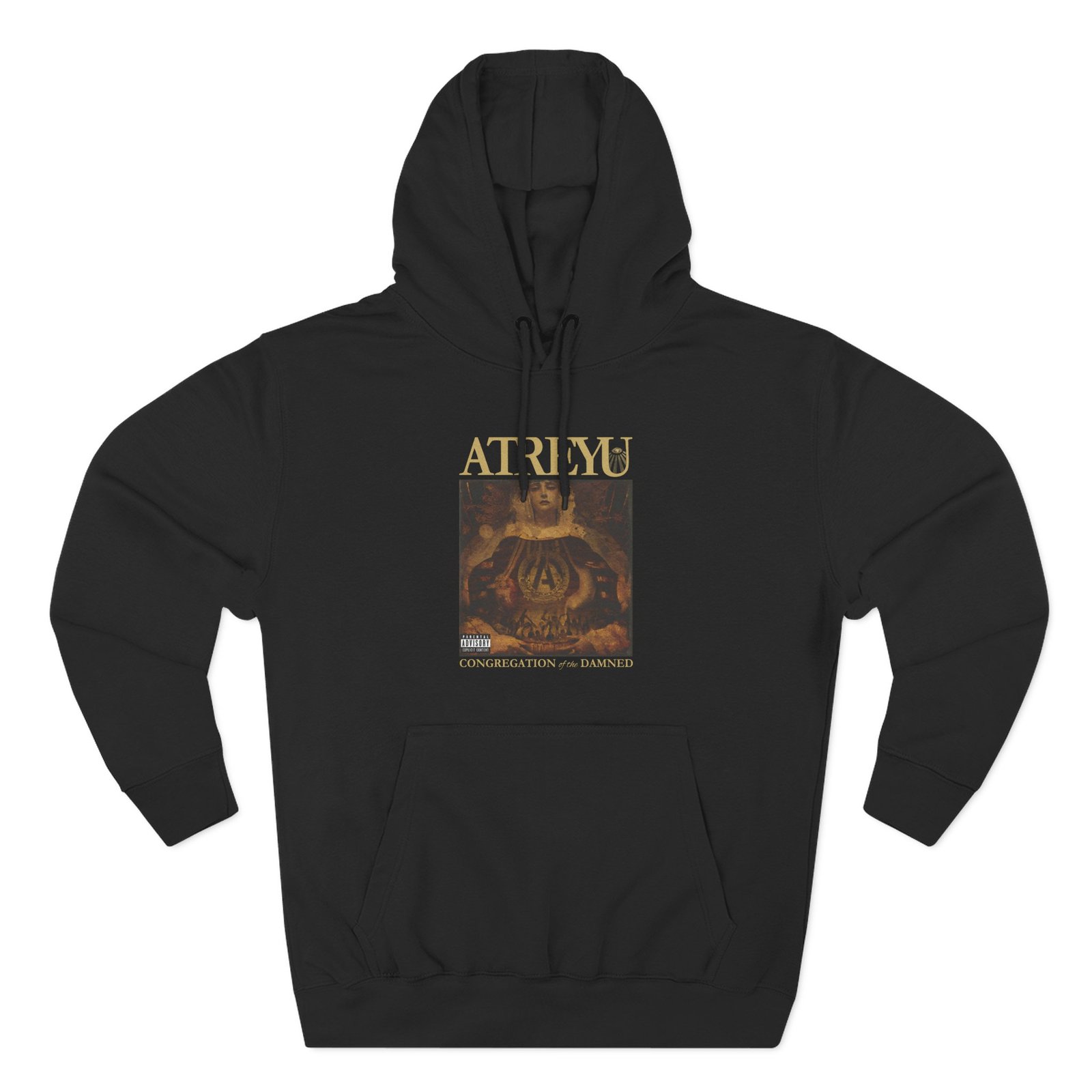 Atreyu Congregation of the Damned Three-Panel Fleece Hoodie