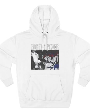 Higher Power Painted Photo Three-Panel Fleece Hoodie