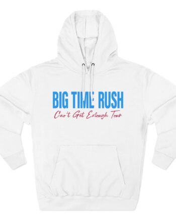 Big Time Rush Can't Get Enough Tour Three-Panel Fleece Hoodie