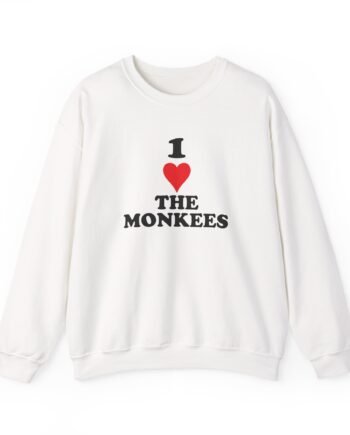 The Monkees I Love Unisex Heavy Blend™ Crewneck Sweatshirt