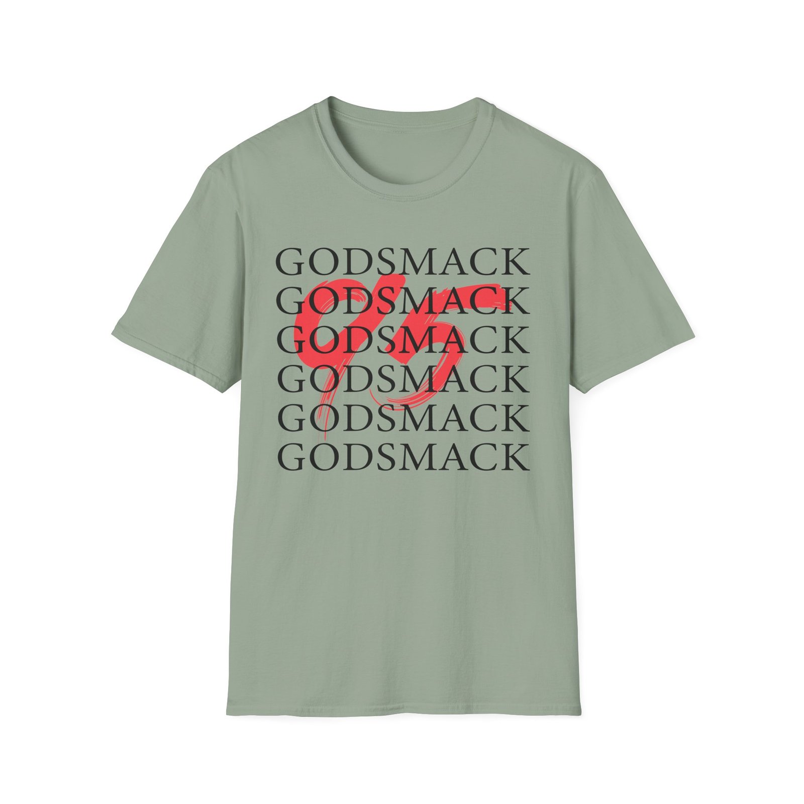 Godsmack Overlay Logo Unisex Softstyle T-Shirt