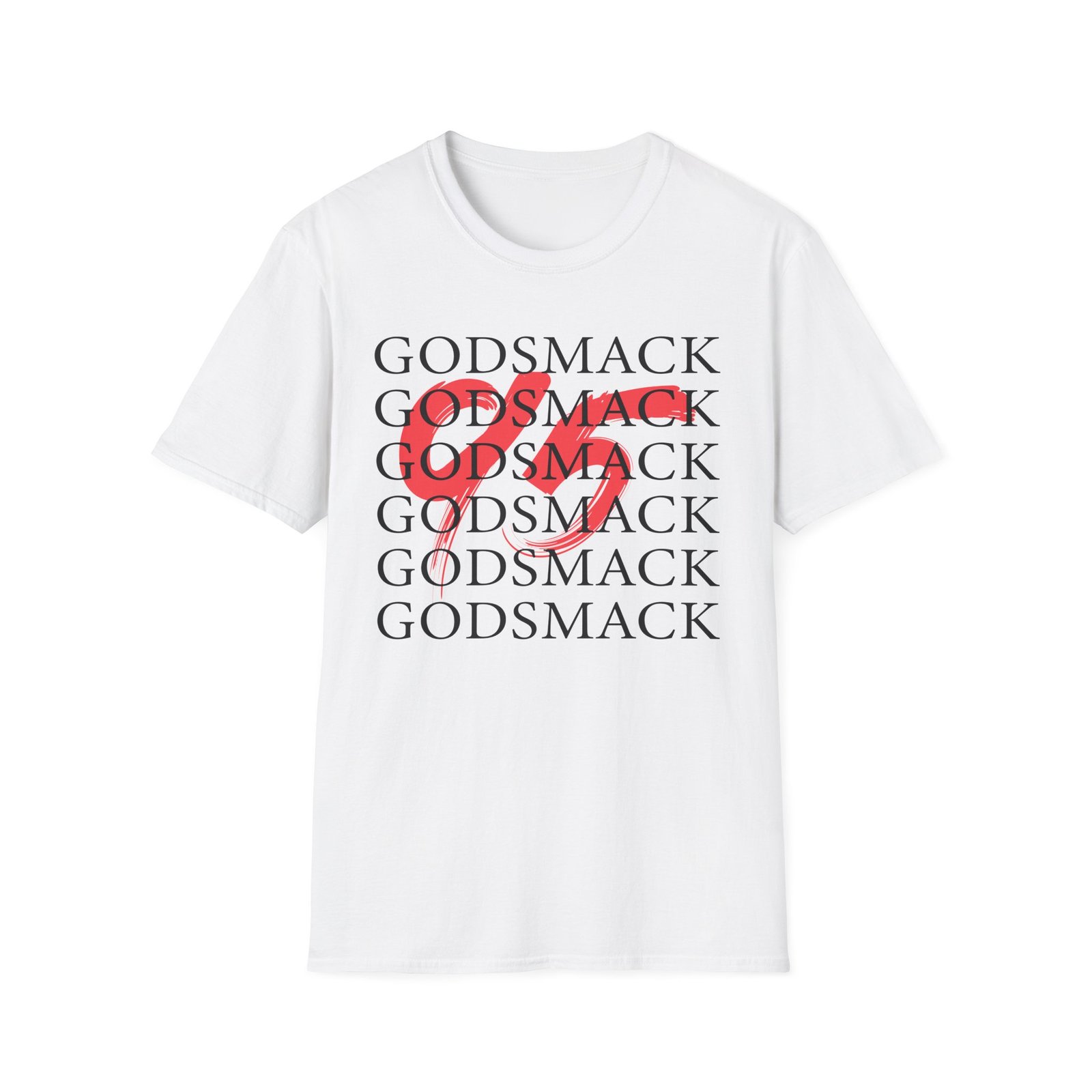 Godsmack Overlay Logo Unisex Softstyle T-Shirt
