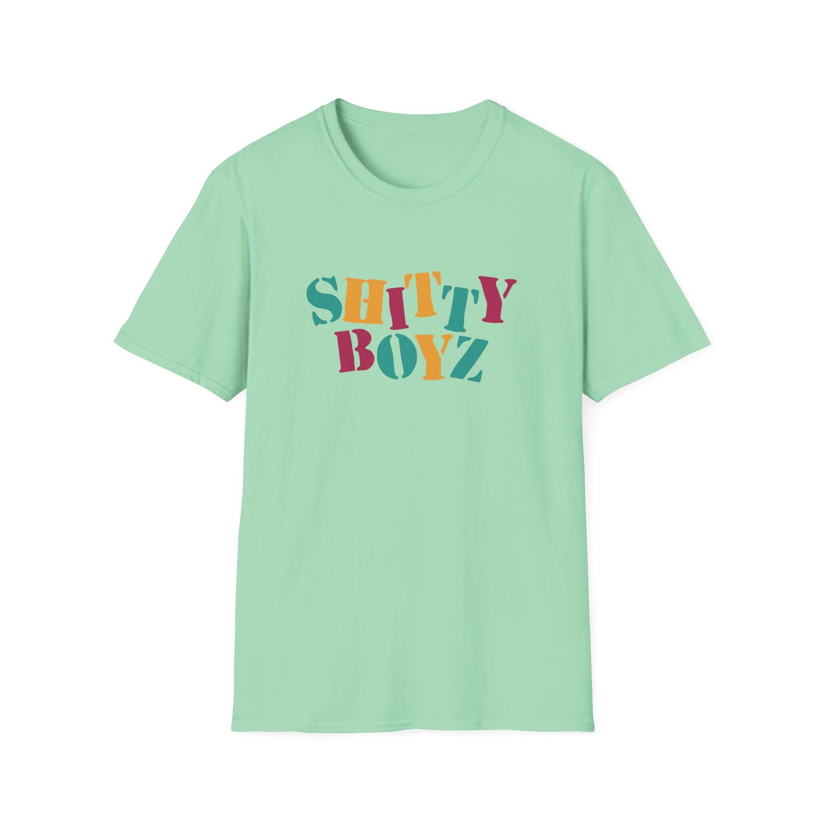 Babytron Shittyboyz Stencil Unisex Softstyle T-Shirt