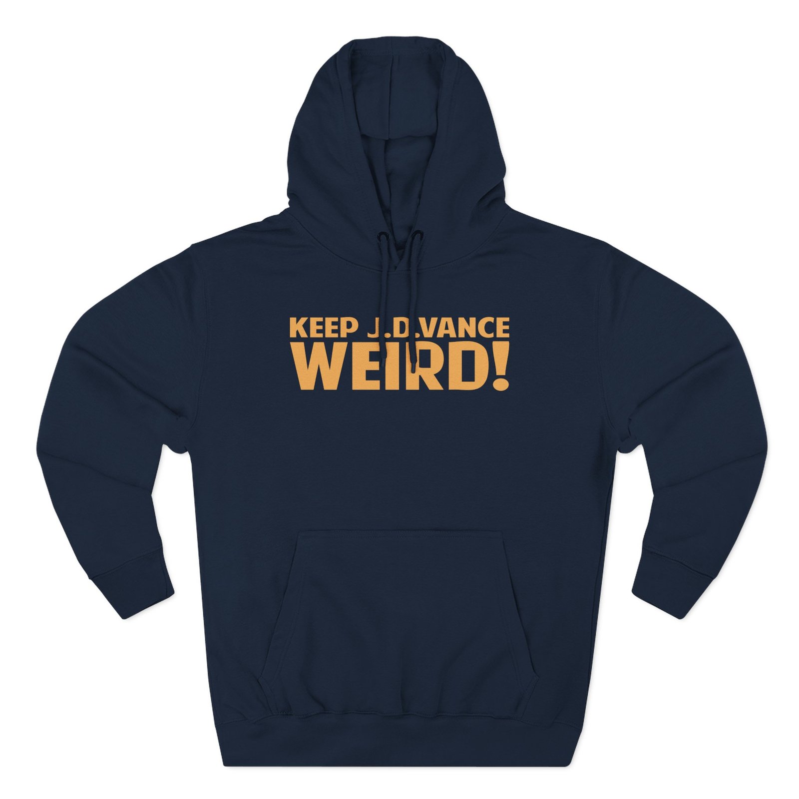 Keep J.d. Vance Weird Three-Panel Fleece Hoodie