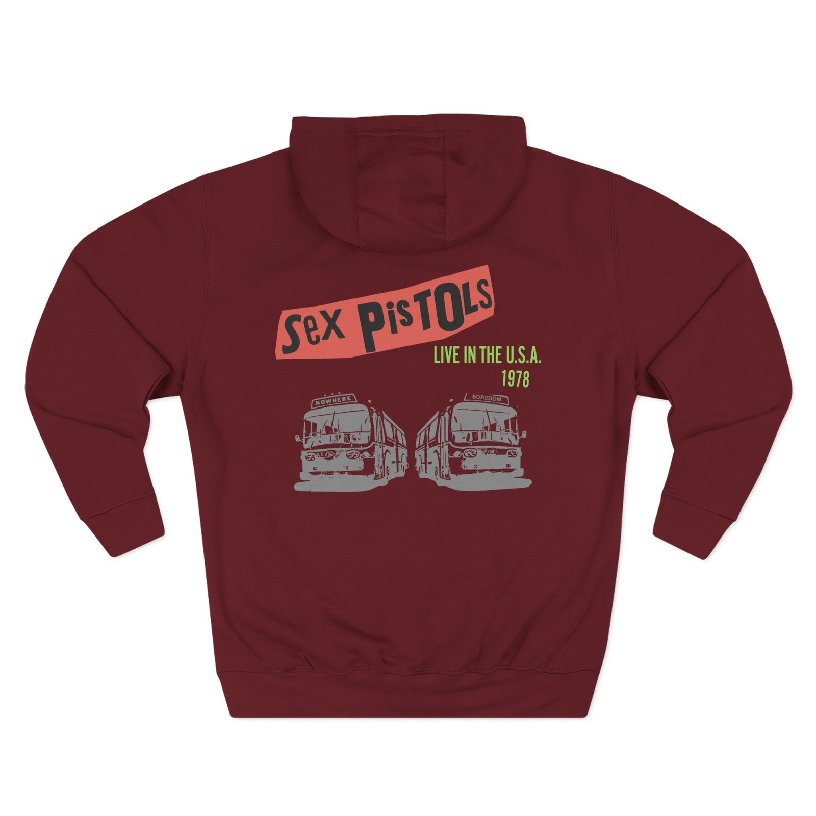 SPM Live in the Usa '78 Three-Panel Fleece Hoodie
