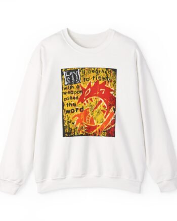 Levellers a Weapon Called the Word Unisex Heavy Blend™ Crewneck Sweatshirt