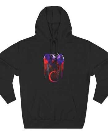Oceano Revelation Album Art Three-Panel Fleece Hoodie