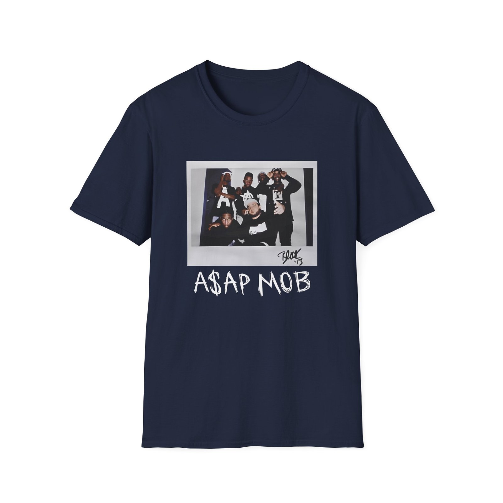 Asap Mob Og 2015 Block 13 Unisex Softstyle T-Shirt