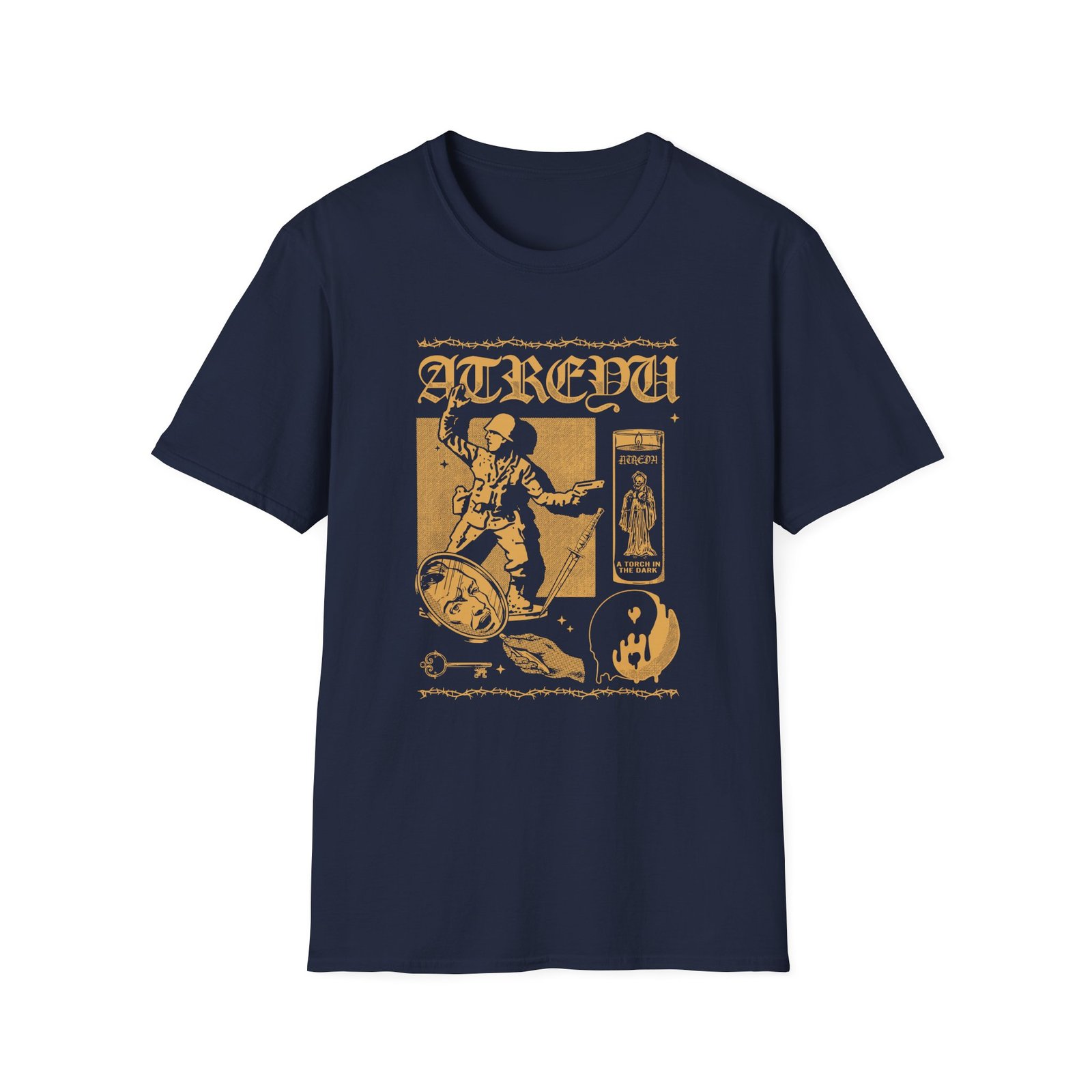 Atreyu Atitd Torch Light Unisex Softstyle T-Shirt