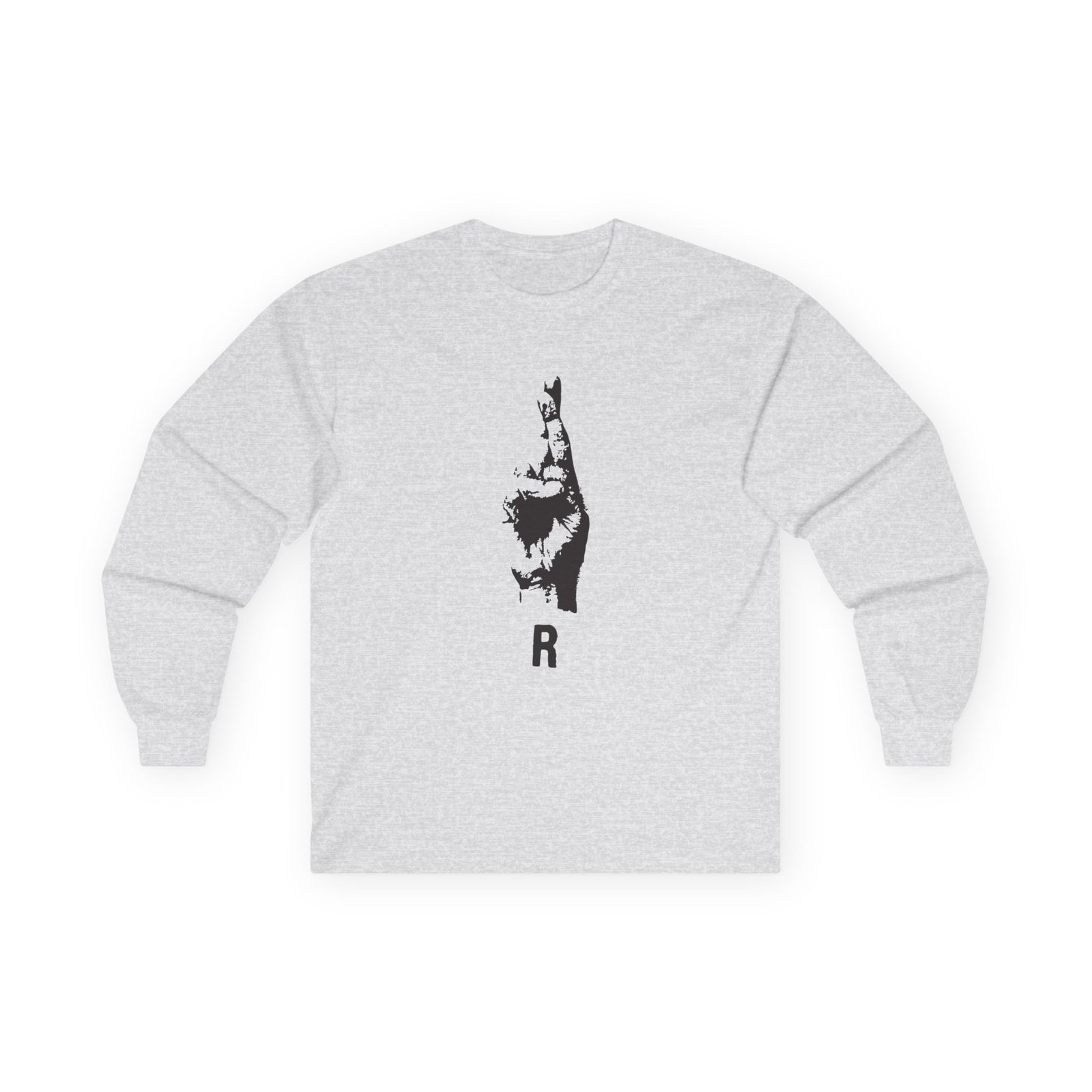 Russ Hand Sign Unisex Ultra Cotton Long Sleeve Tee