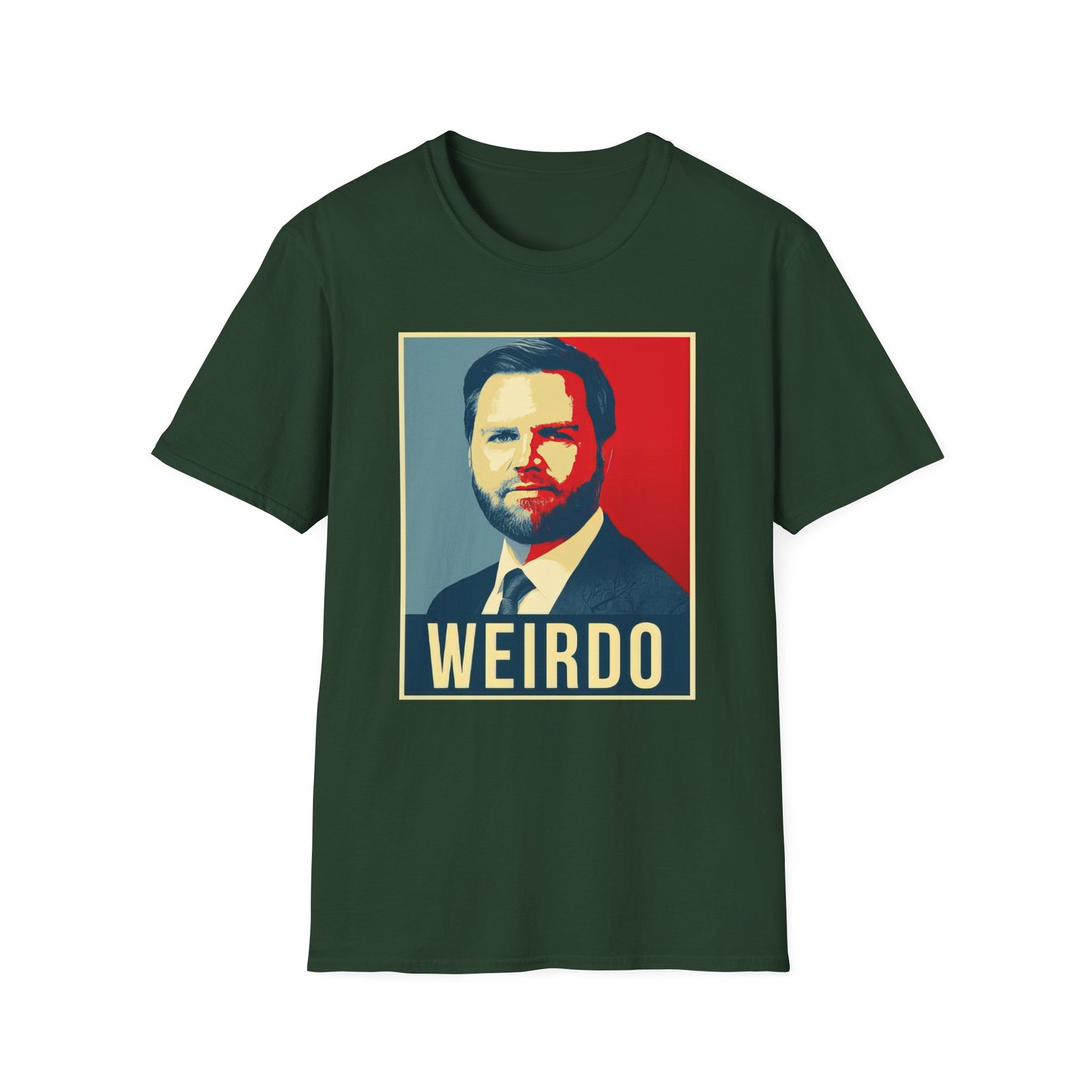 Weird Jd Vance Unisex Softstyle T-Shirt