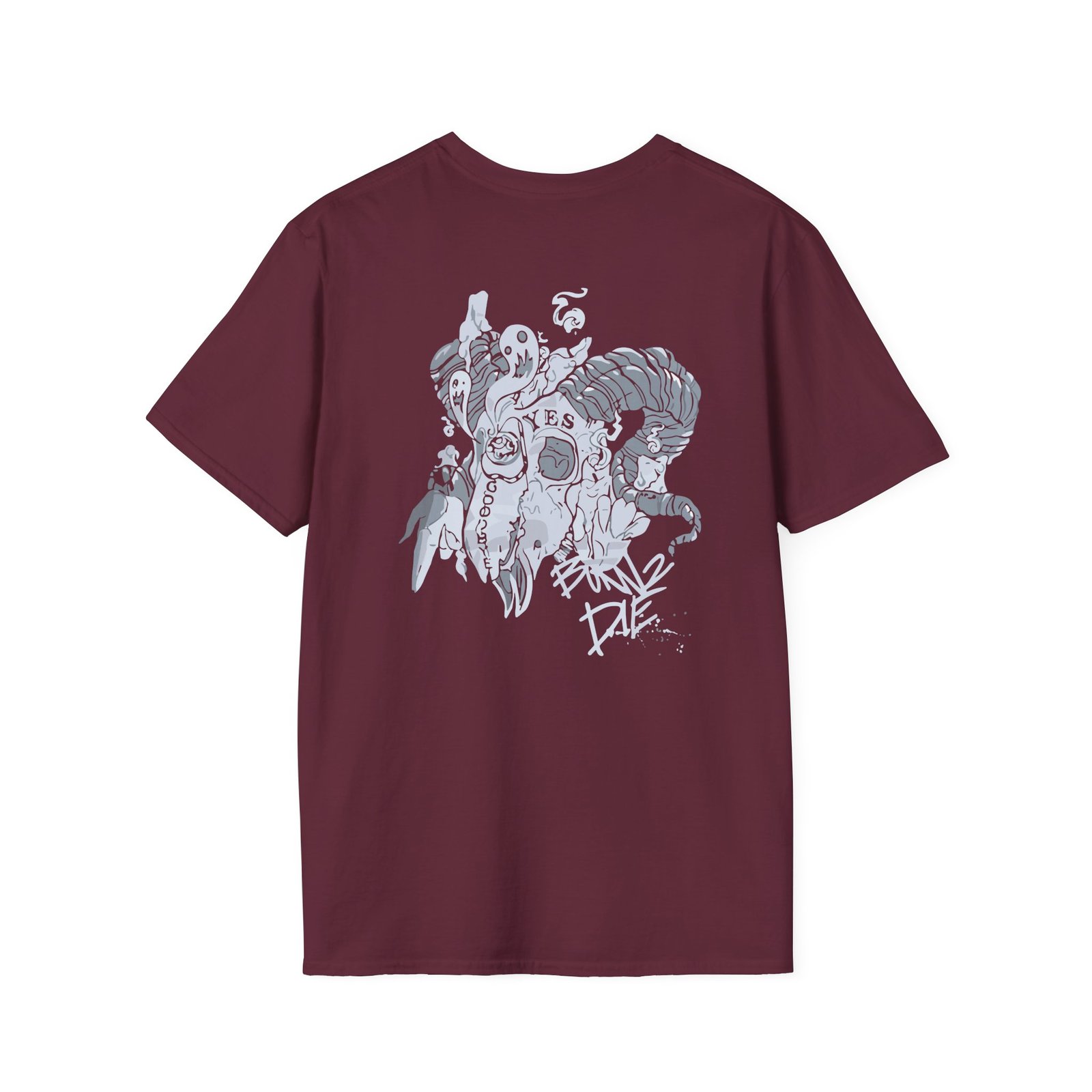 Ghastly - Born 2 Die Unisex Softstyle T-Shirt