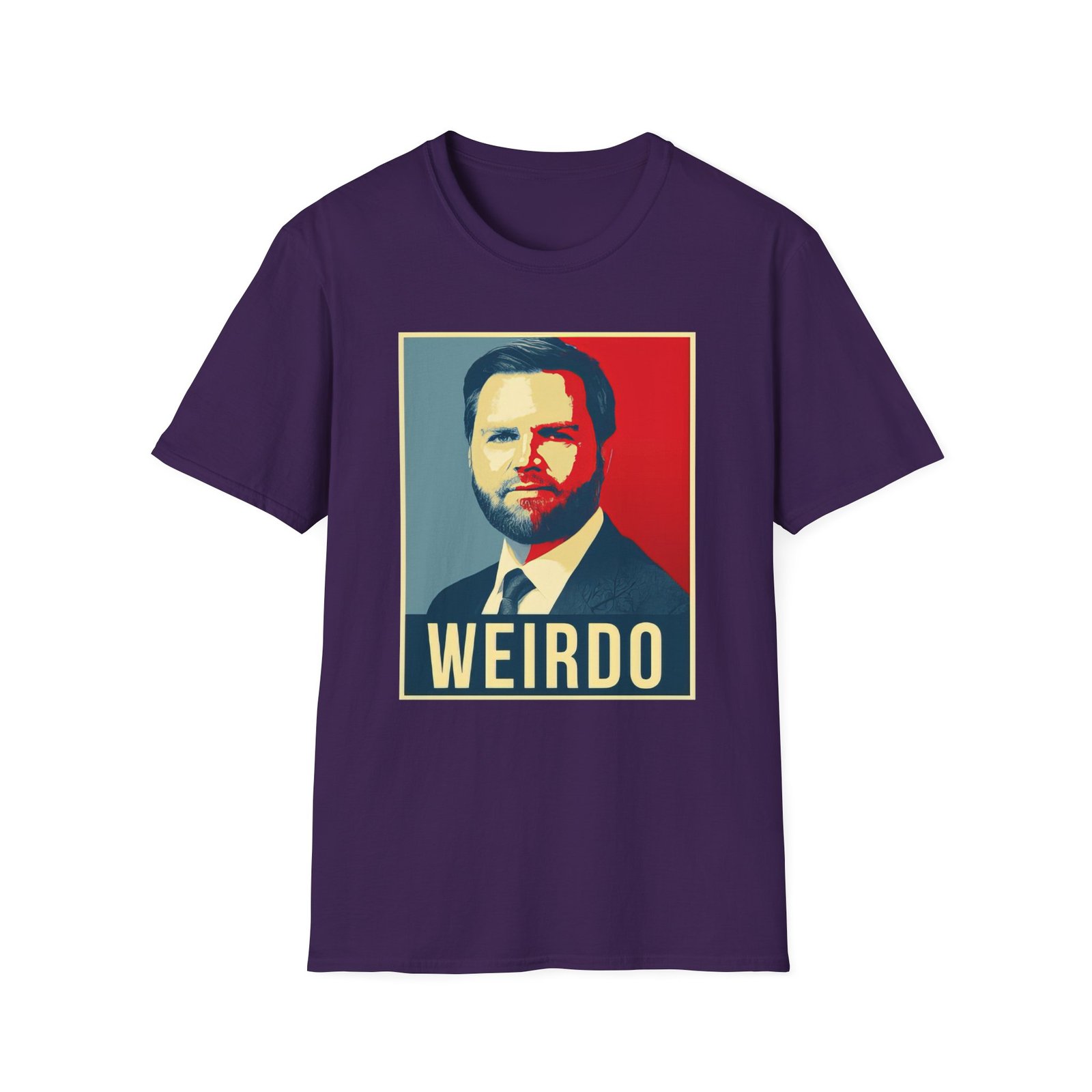 Weird Jd Vance Unisex Softstyle T-Shirt