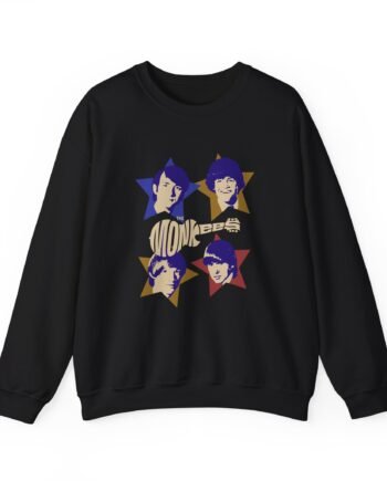 The Monkees Stars Unisex Heavy Blend™ Crewneck Sweatshirt