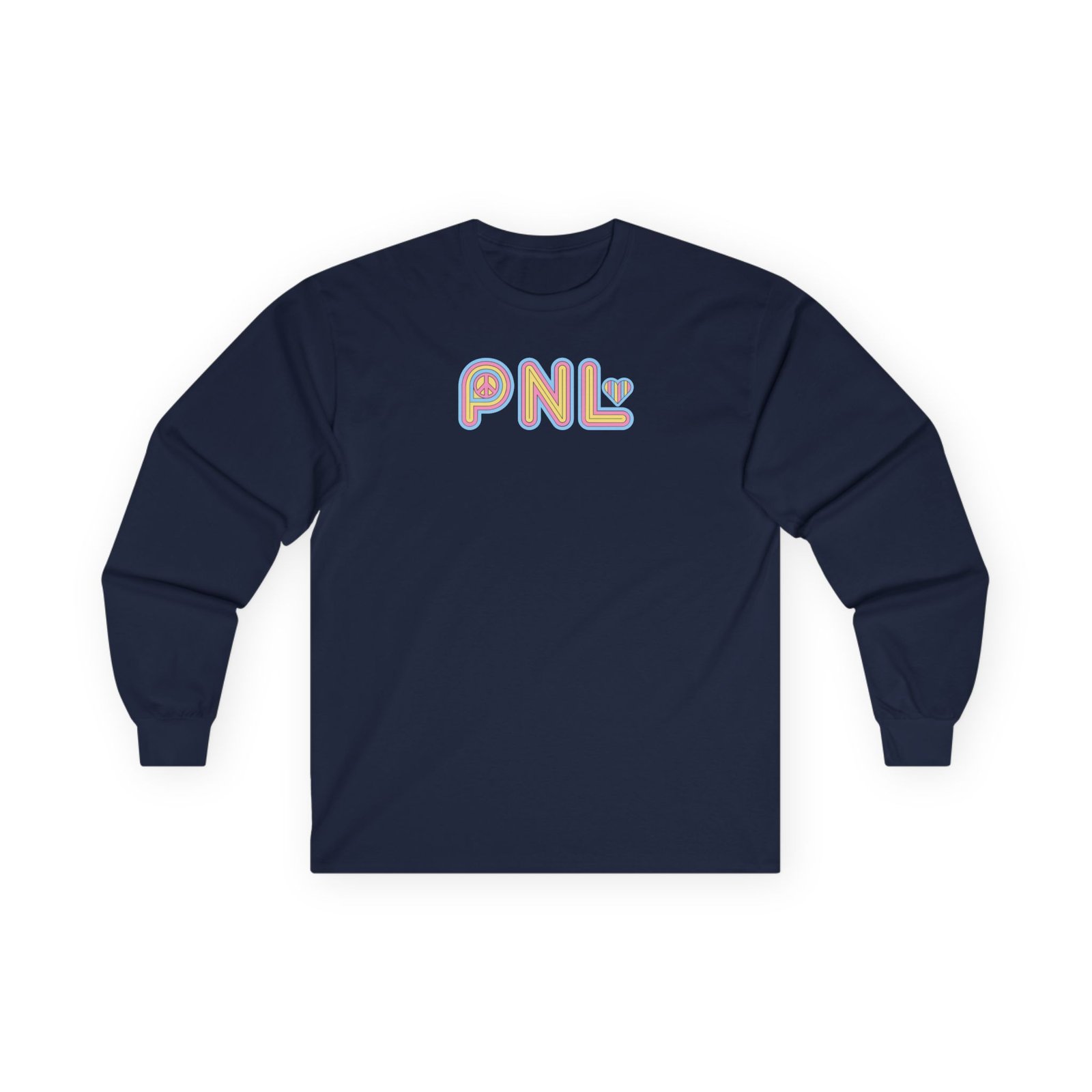 Pnl Peace and Love Unisex Ultra Cotton Long Sleeve Tee