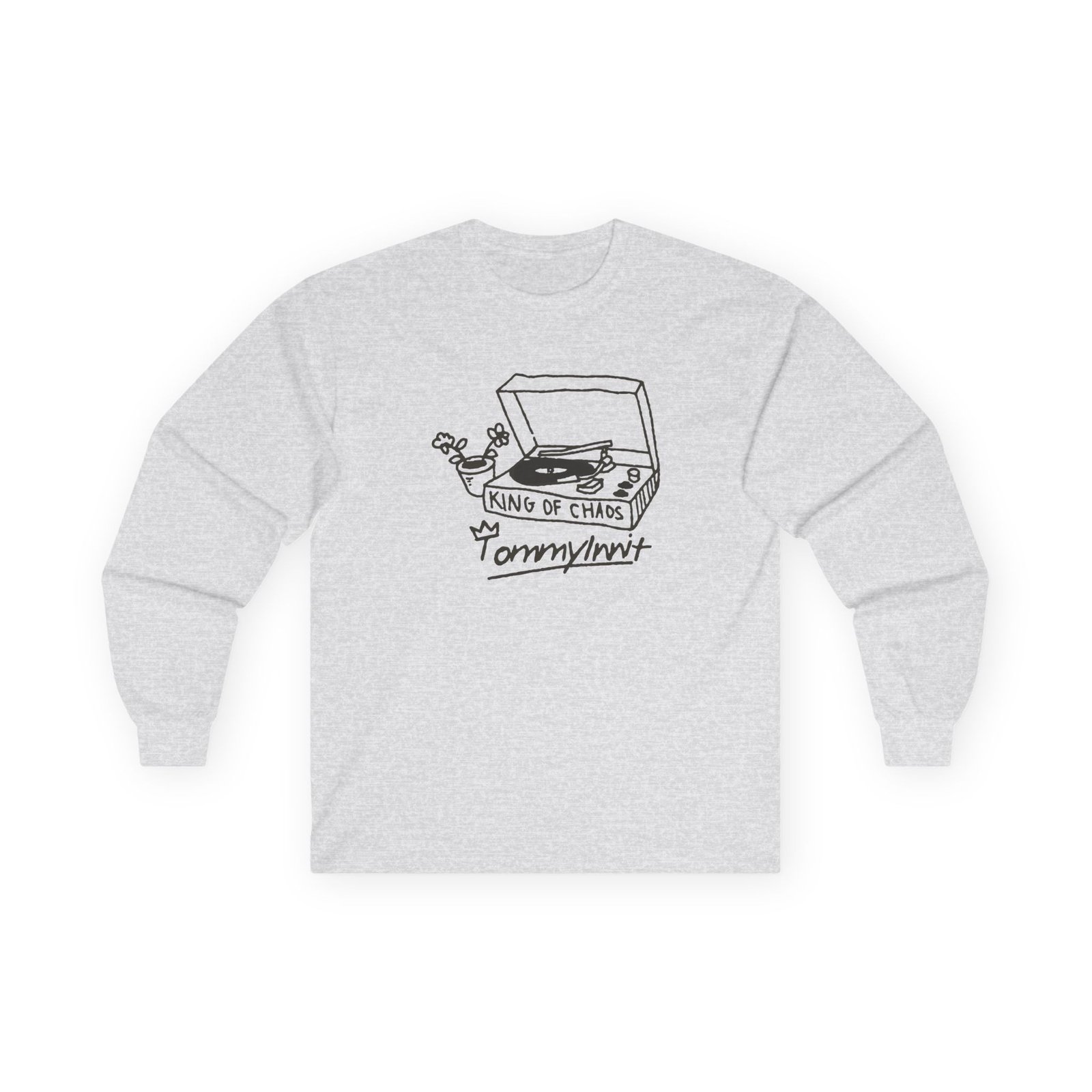 Tommyinnit King of Chaos Unisex Ultra Cotton Long Sleeve Tee
