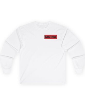 Muna Gbitw Red Logo Unisex Ultra Cotton Long Sleeve Tee