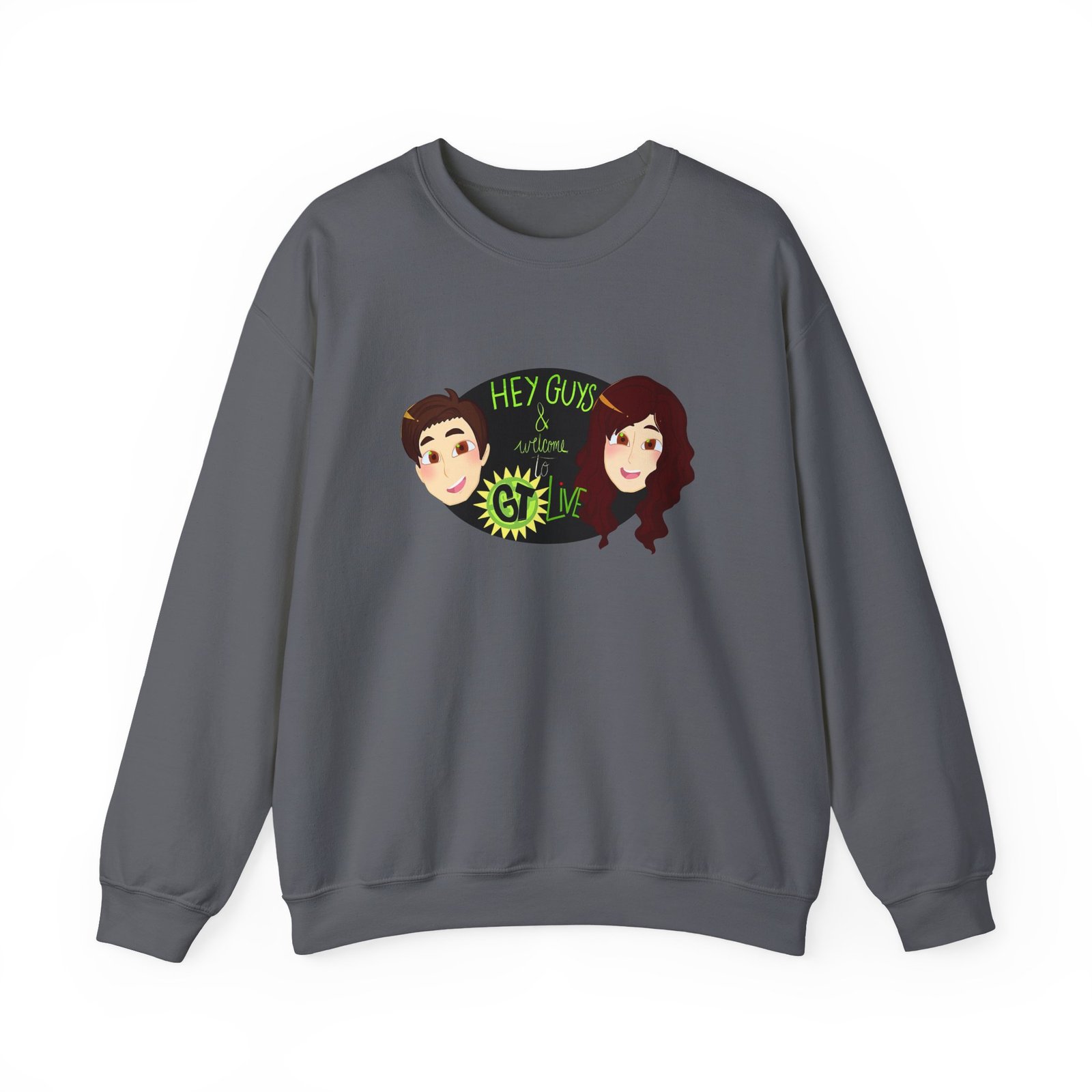 Matpat Game Theory Live Unisex Heavy Blend™ Crewneck Sweatshirt