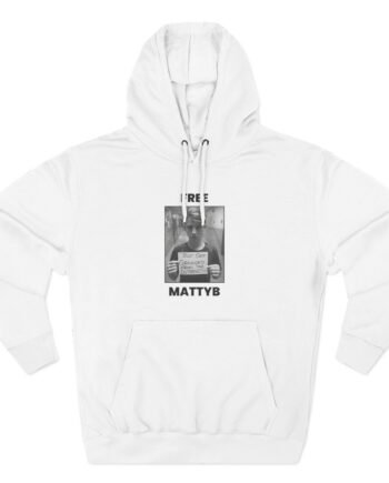 Mattyb Three-Panel Fleece Hoodie