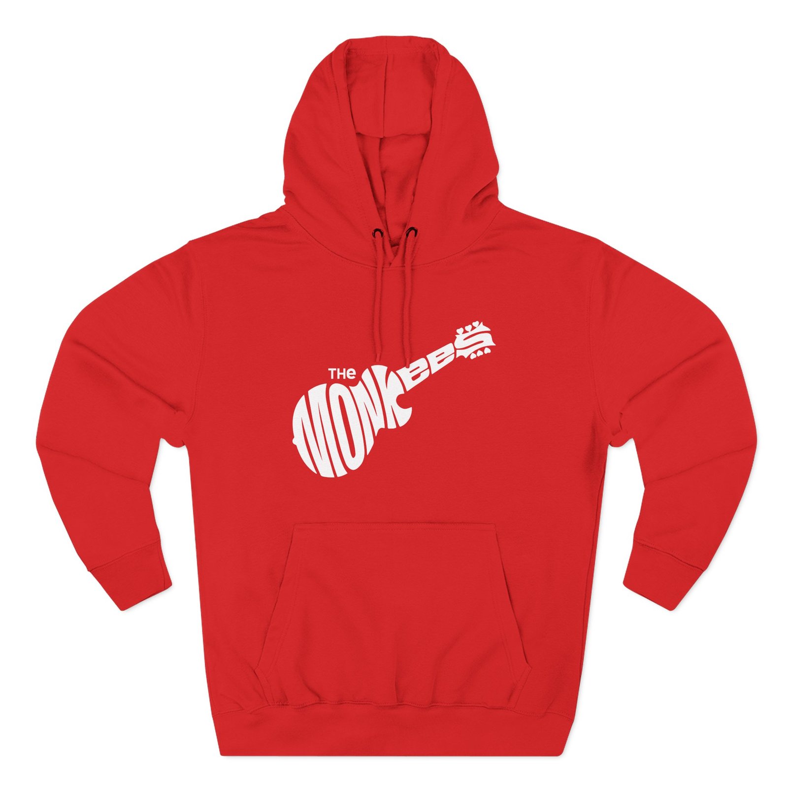 The Monkees Guitar Logo Three-Panel Fleece Hoodie