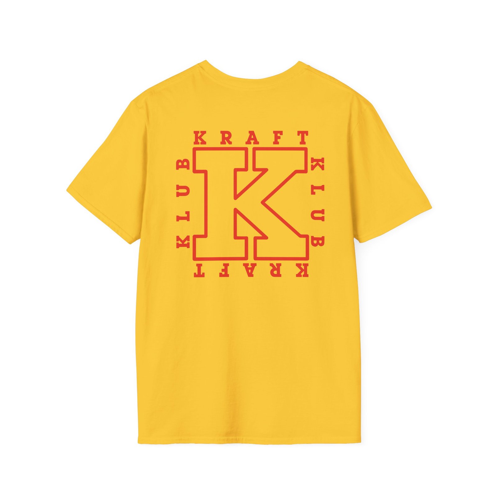 Kraftklub Cargo Patch Unisex Softstyle T-Shirt