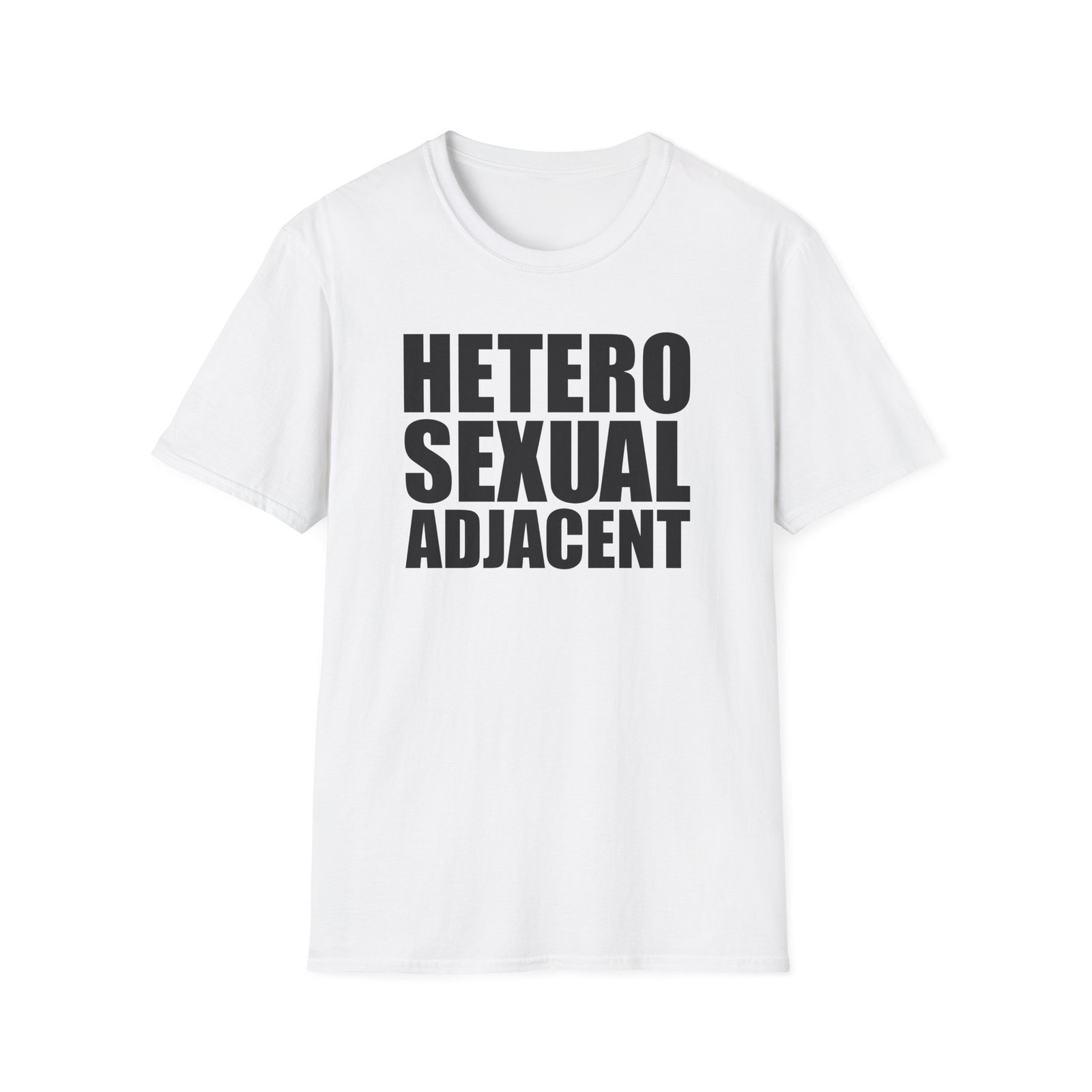 Dorian Electra Hetero Sexual Adjacent Unisex Softstyle T-Shirt