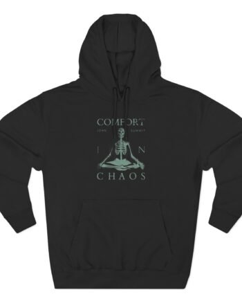 John Summit Comfort in Chaos X Marcos Alvarado Three-Panel Fleece Hoodie