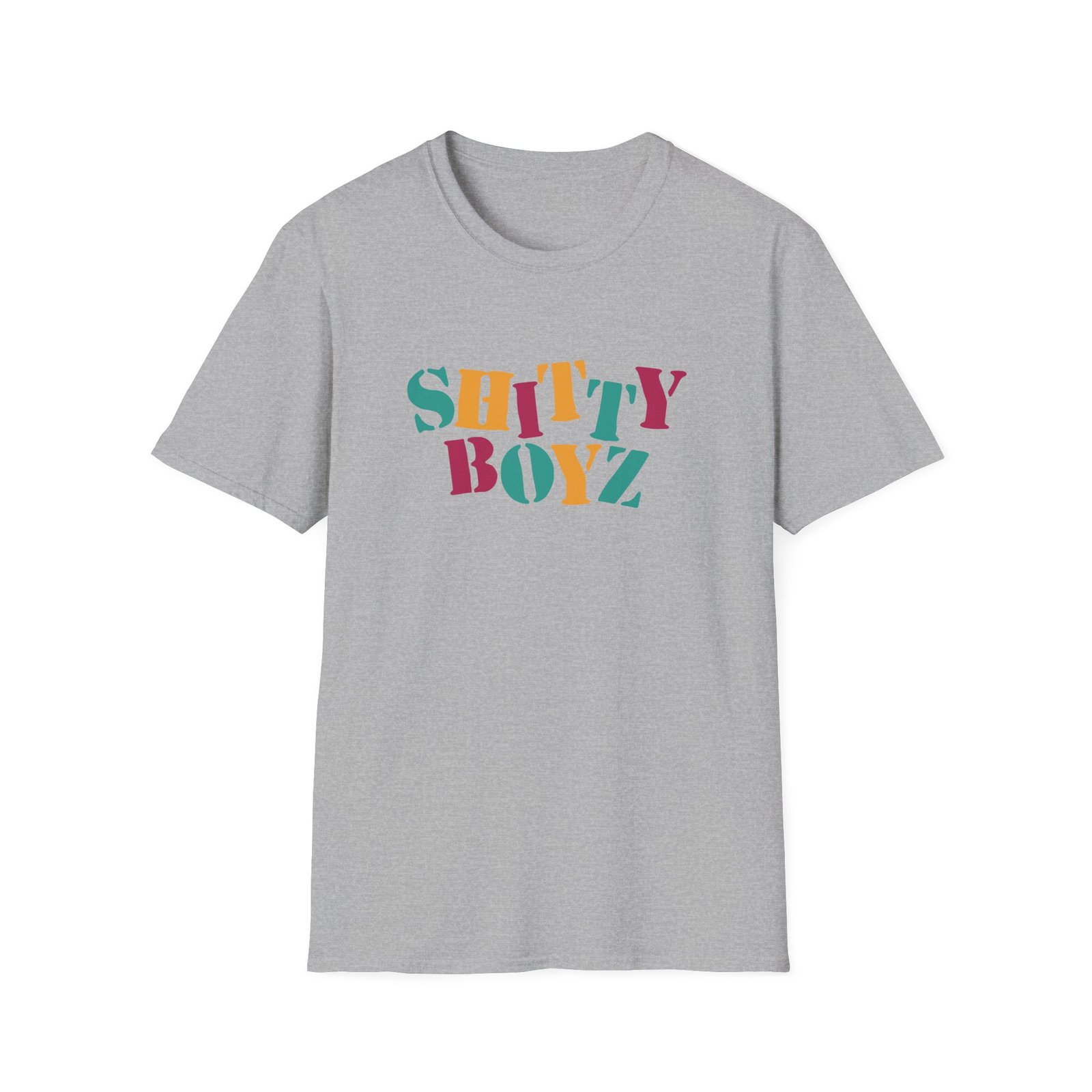 Babytron Shittyboyz Stencil Unisex Softstyle T-Shirt