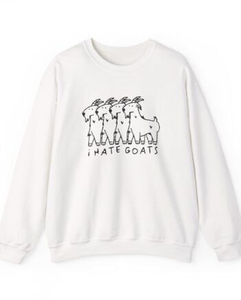 Tommyinnit I Hate Goats Unisex Heavy Blend™ Crewneck Sweatshirt