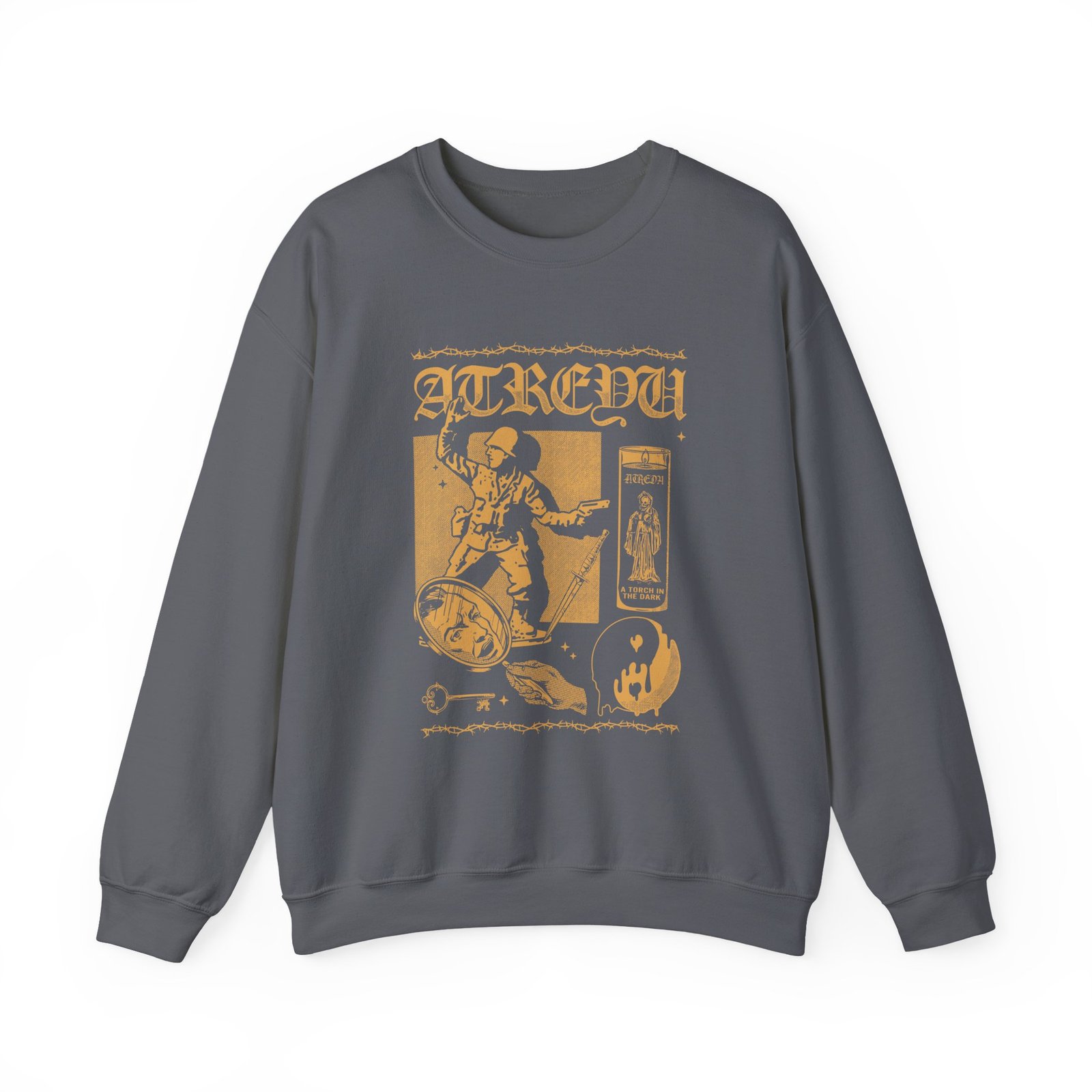 Atreyu Atitd Torch Light Unisex Heavy Blend™ Crewneck Sweatshirt