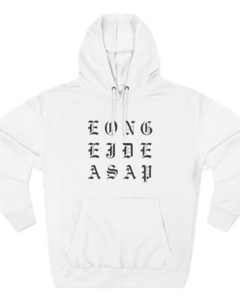 Asap Rocky Three-Panel Fleece Hoodie