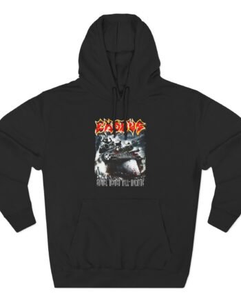 Exodus Shovel Headed Kill Machine Three-Panel Fleece Hoodie