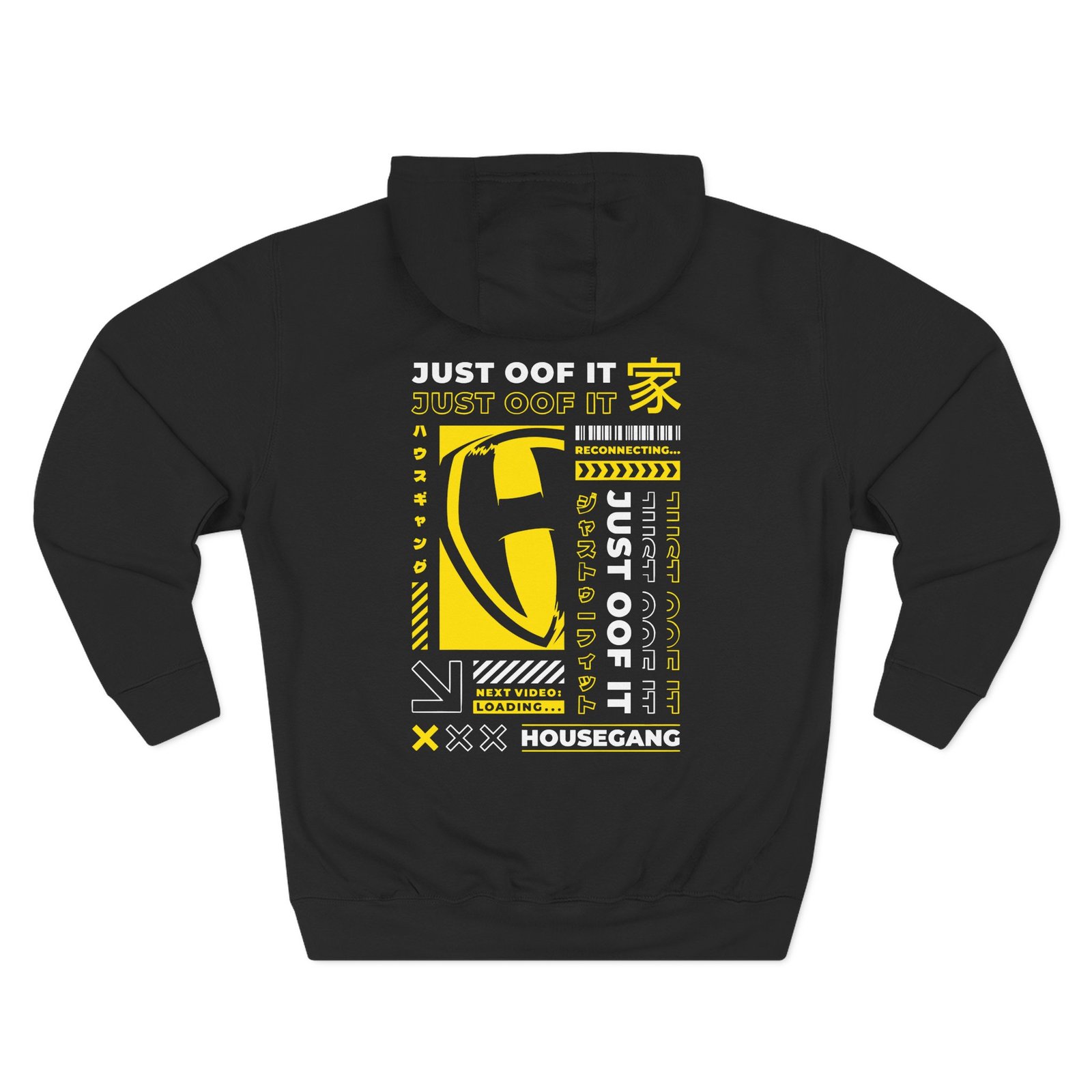 Housebox Just Oof It Three-Panel Fleece Hoodie